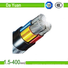 4 Core Yjlv 3 * 35 + 1 * 16mm2 Cable de alimentación aislado Al / XLPE / PVC